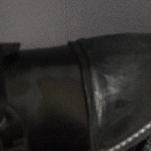 Black Leather Ankle Boots- Purchased from Yoox - Picture 4 of 6